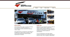 Desktop Screenshot of estevezmotosyautos.com